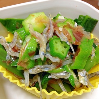 夏野菜のネバネバ和え